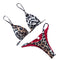 Cheetah Print Triangle Bikini